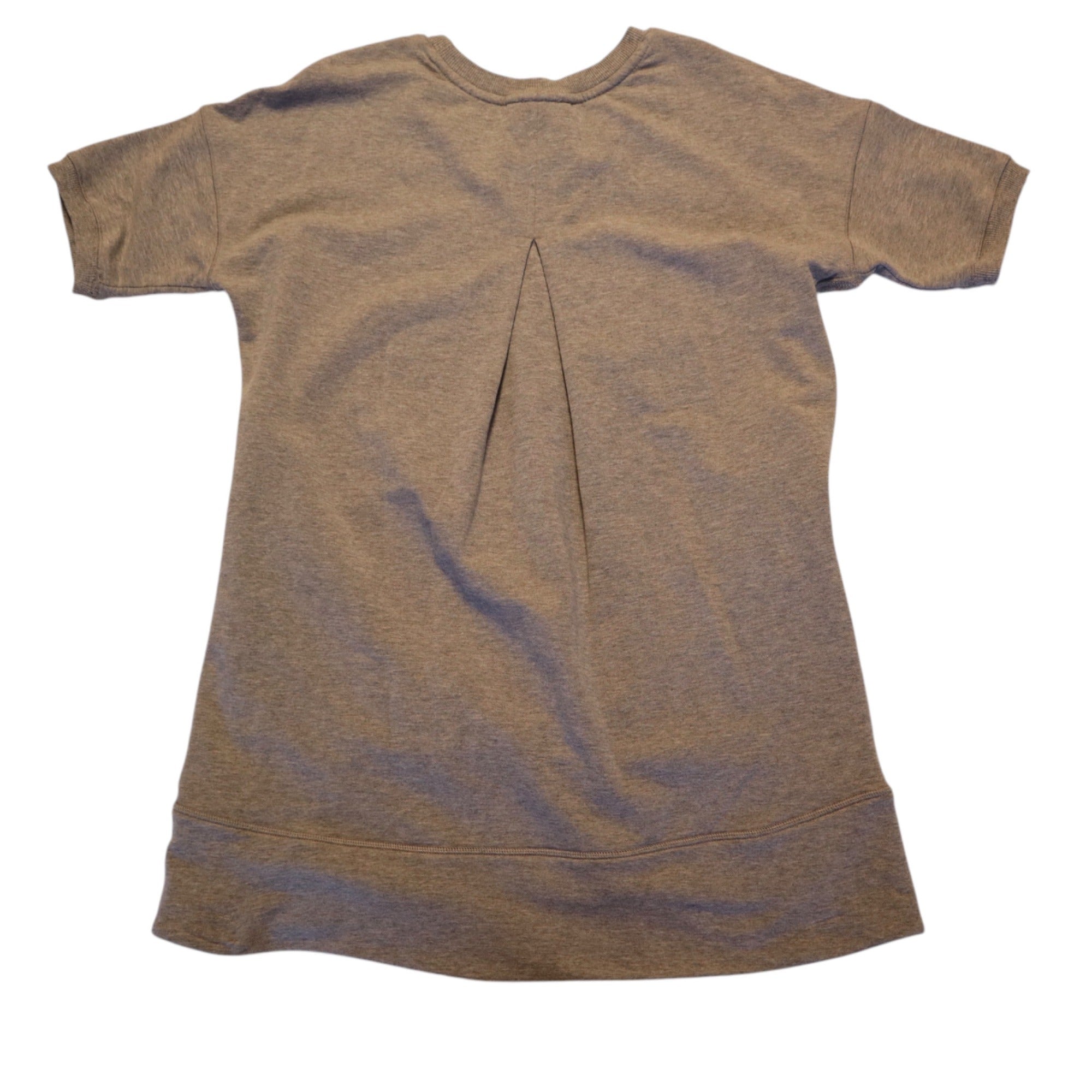 Andrea Jovine Womens Gray Short Sleeve Top W/ Pocket Size Small