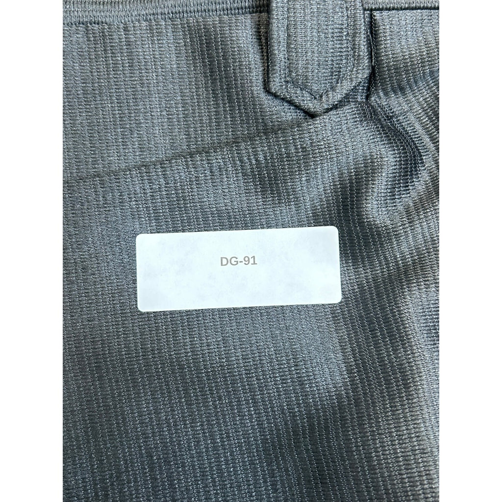 DG-91 Miller Stockman Western Wear Charcoal Gray Dress Pants Size 34 Made In USA