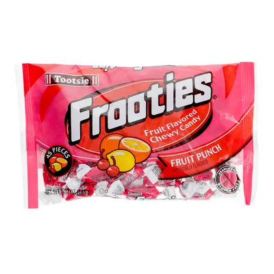 Tootsie Fruit Chews Assorted Fruit Rolls NET WT 5.07 oz (143 g) Extra Value Bag