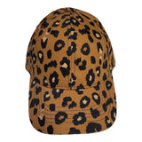 Time and Tru Brown Leopard Print Baseball Cap One Size Adjustable Strap