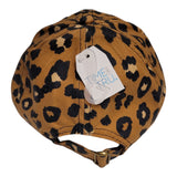 Time and Tru Brown Leopard Print Baseball Cap One Size Adjustable Strap