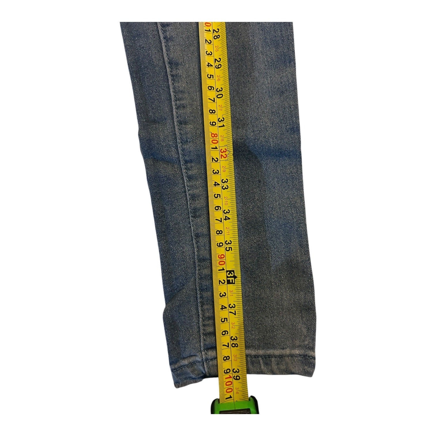 Crocker Womens Blue Skinny Jeans With Button Closure Size 5