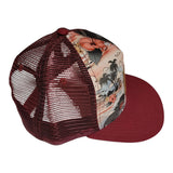 Disney Neff "No Strings On Me" Snapback Trucker Hat Red Mesh & Cotton