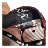 Disney Neff "No Strings On Me" Snapback Trucker Hat Red Mesh & Cotton