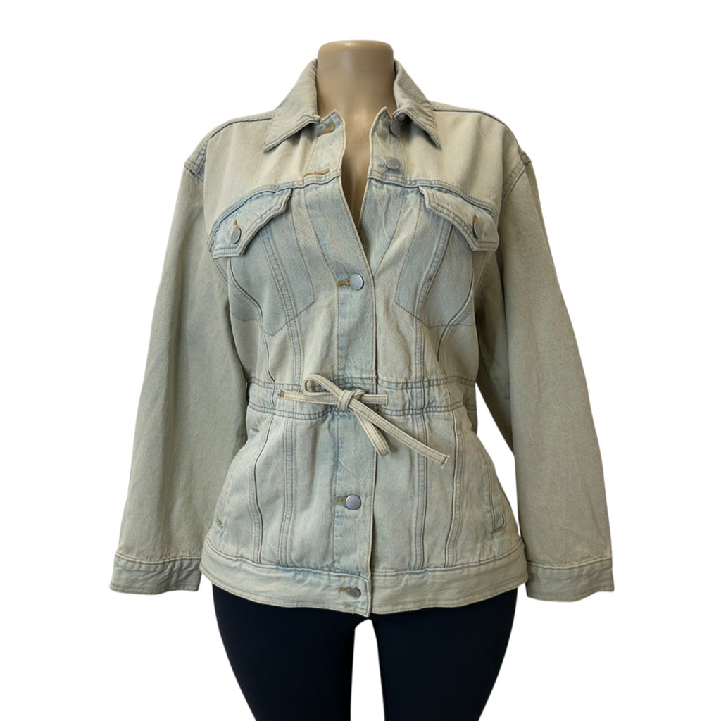 K-83 Universal Thread Women's Denim Cinched Jacket Vintage Wash Size XS