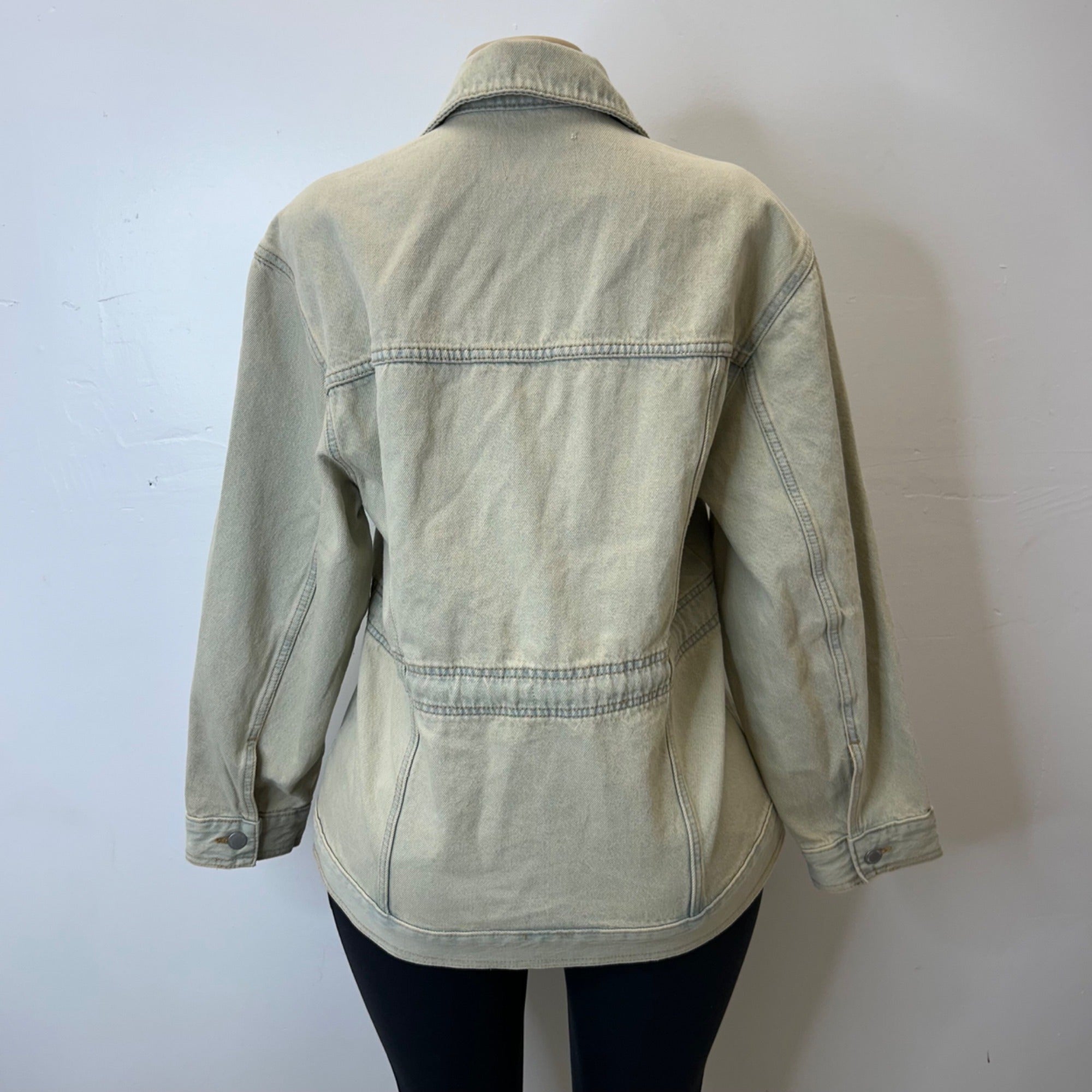 K-83 Universal Thread Women's Denim Cinched Jacket Vintage Wash Size XS