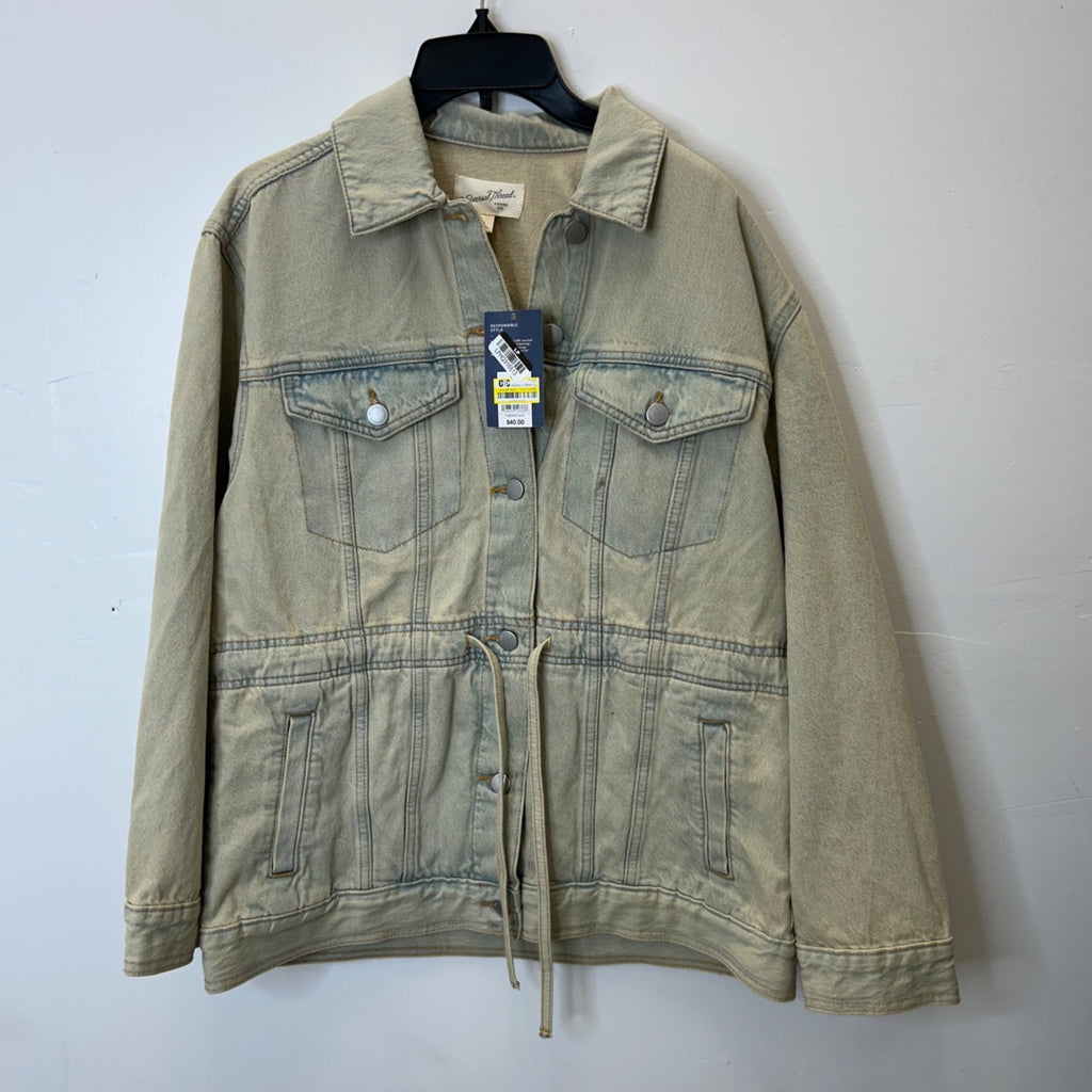 K-83 Universal Thread Women's Denim Cinched Jacket Vintage Wash Size XS