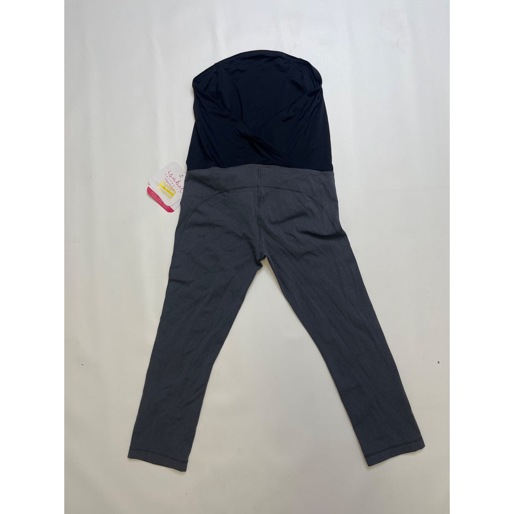 Isabel Maternity XS Gray Over-the-Bump Skinny Pants