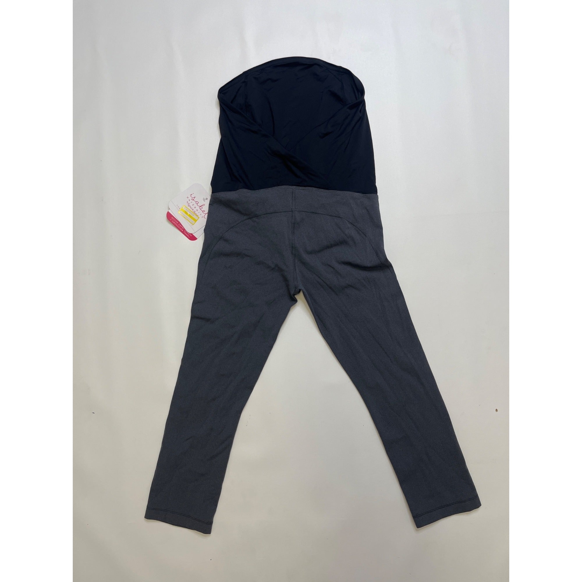 Isabel Maternity XS Gray Over-the-Bump Skinny Pants