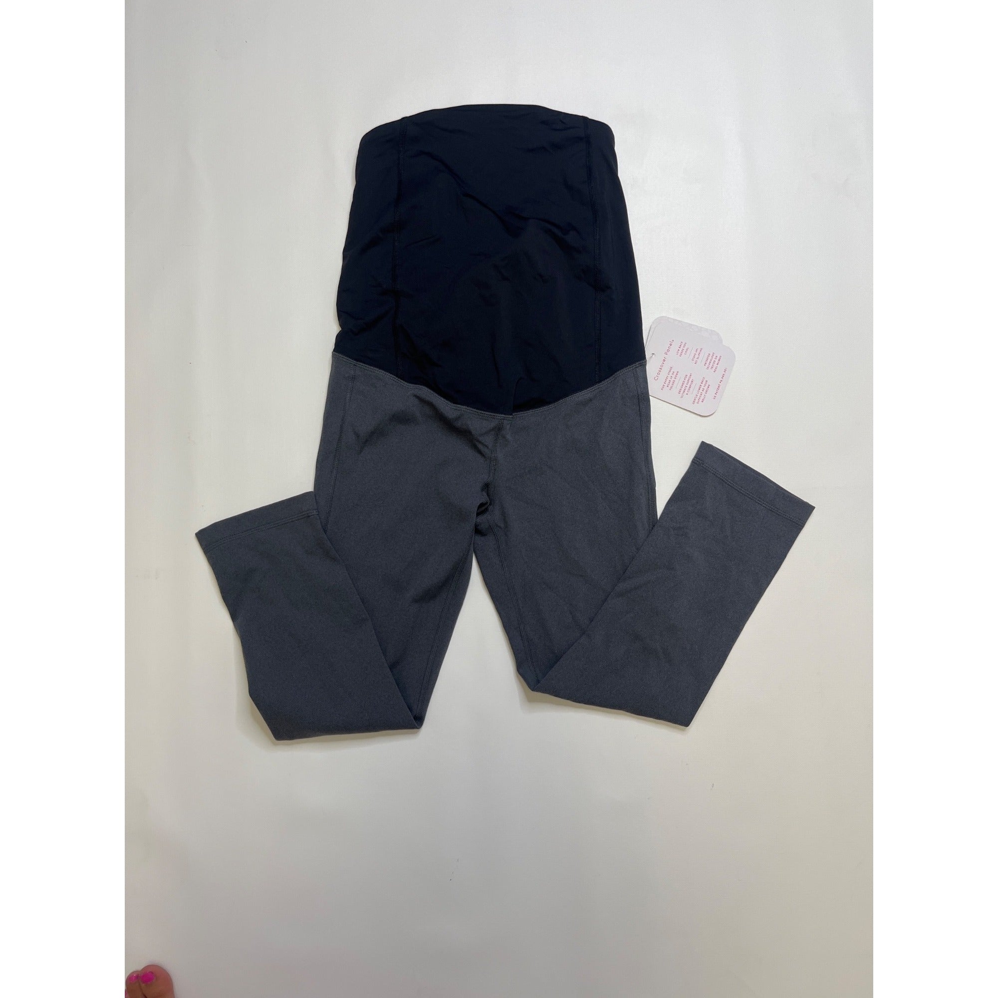 Isabel Maternity XS Gray Over-the-Bump Skinny Pants