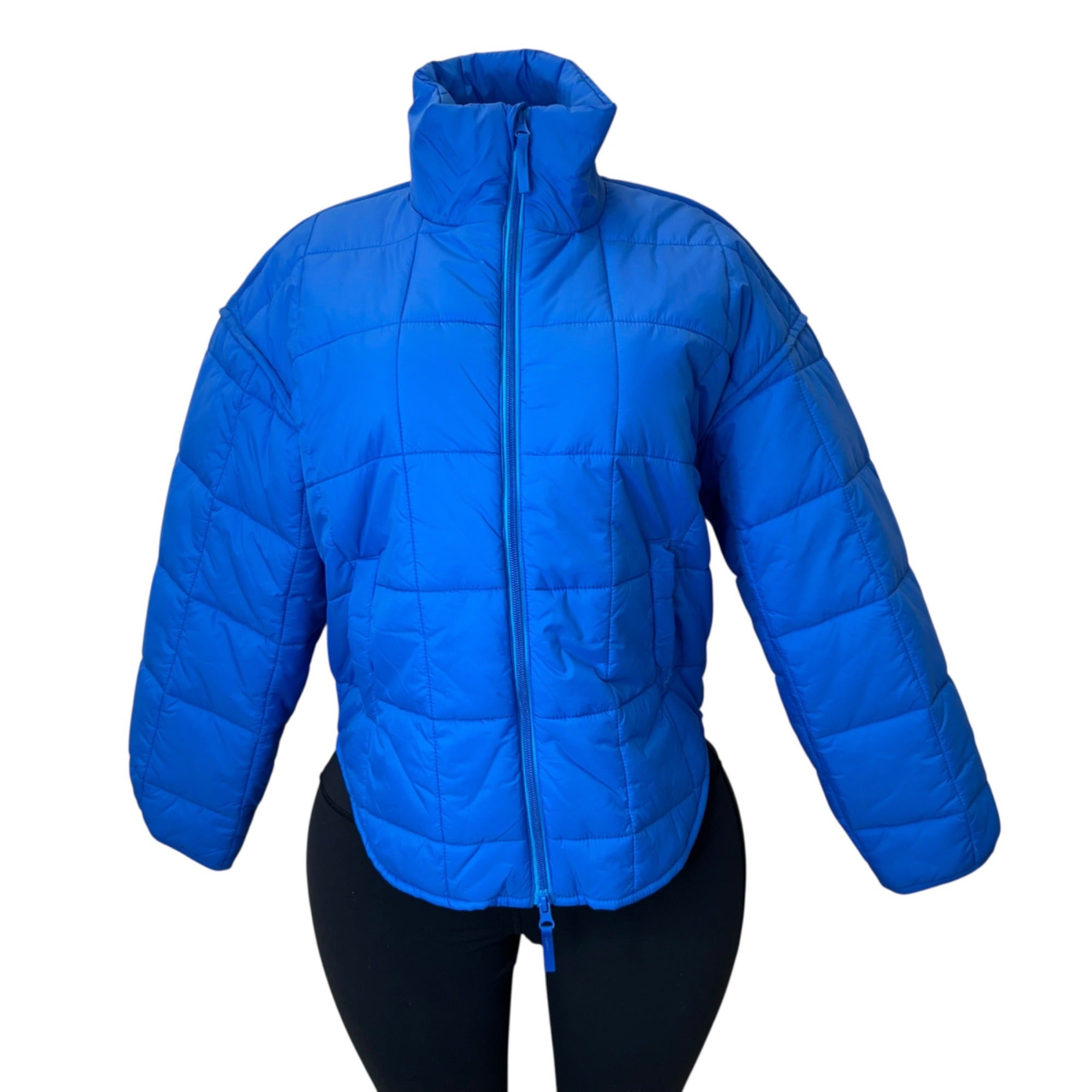 K-62 JoyLab Women's Oversized Quilted Puffer Jacket Size XXS
