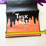 Happy Halloween Trick or Treat Bags, 6 Count Halloween Theme Candy Gift Bags