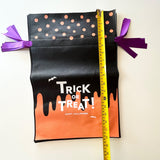 Happy Halloween Trick or Treat Bags, 6 Count Halloween Theme Candy Gift Bags