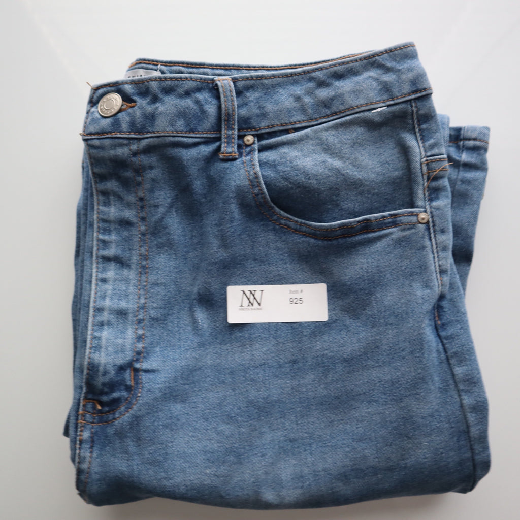 #925 Refuge Denim Austin Retro Style Flared Women's Jeans Blue Size 15
