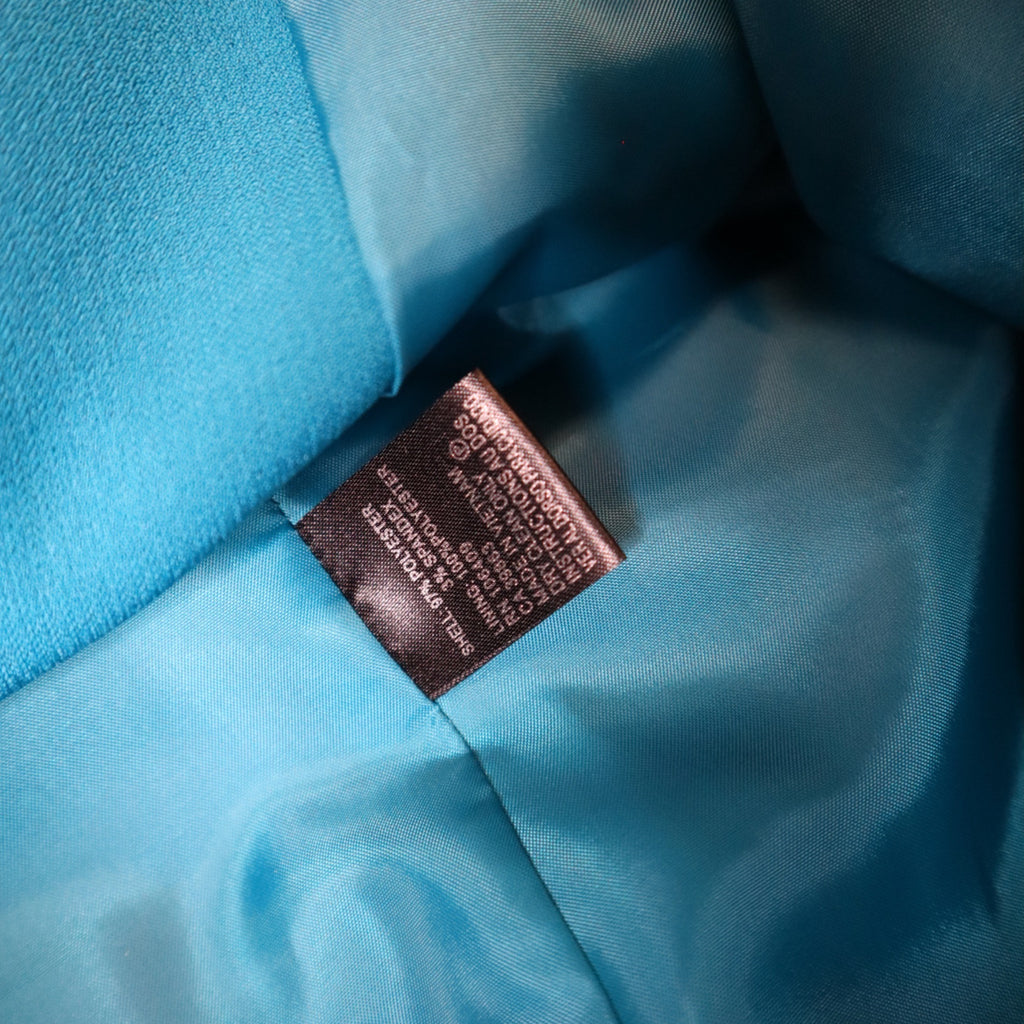 DG-181 Tahari Arthur S. Levine Women's Blazer & Skirt Suit Teal Petite Size 14P