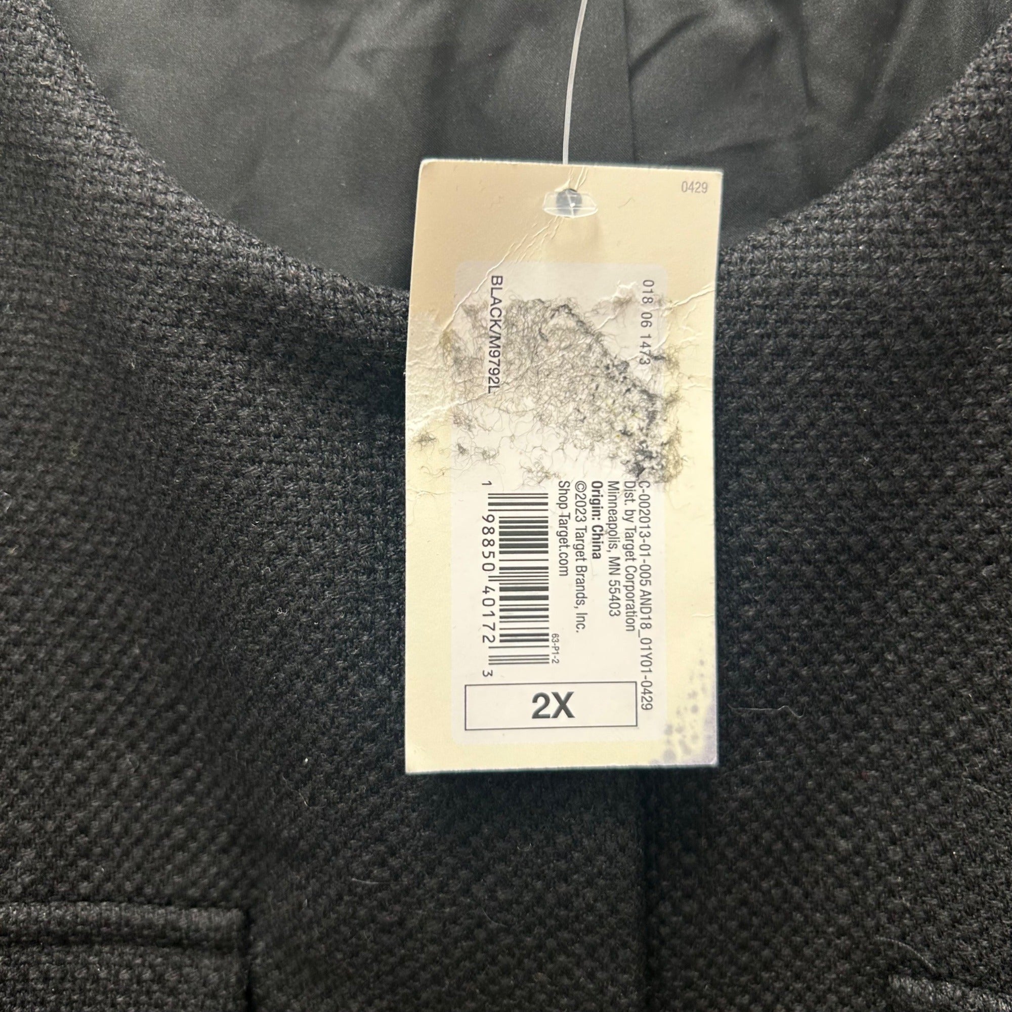 K-179 a New Day Women's 2X Lady Jacket -Black
