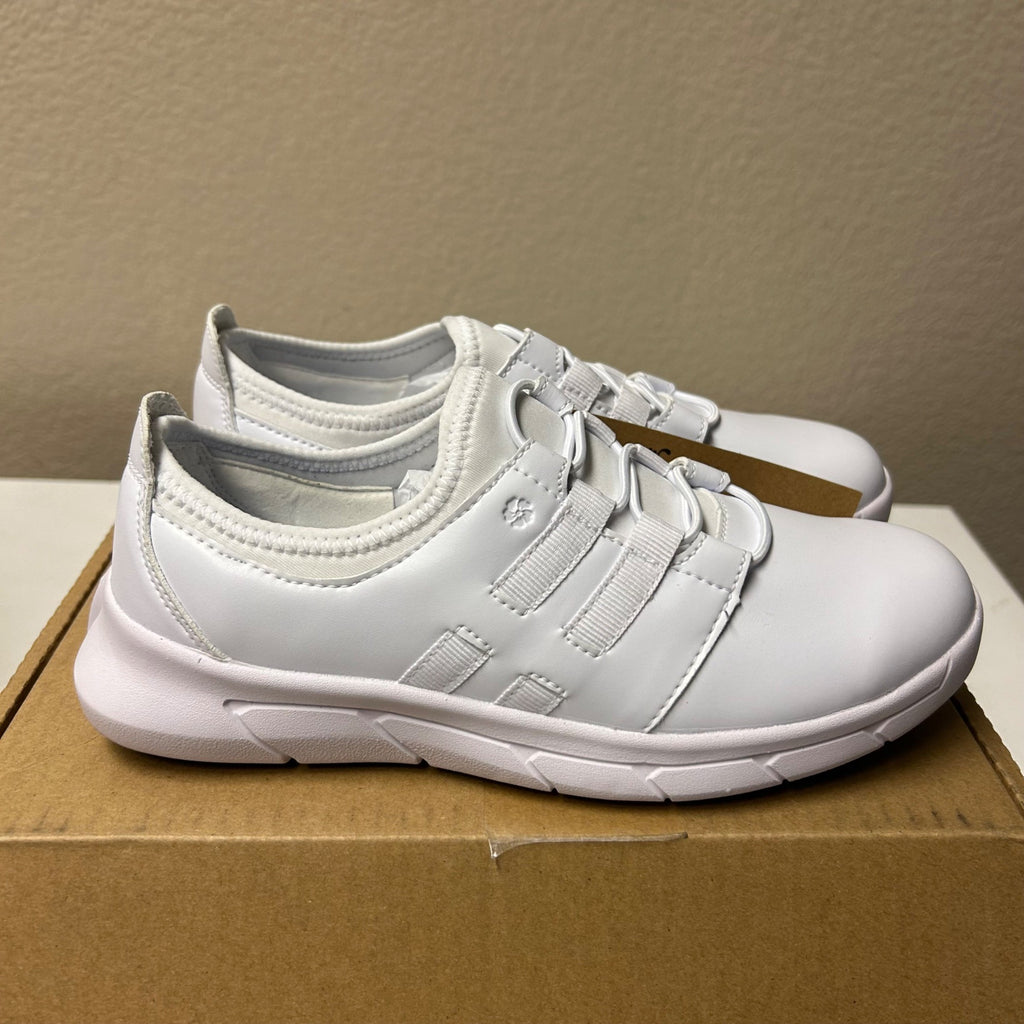 Shoes For Crews Women's Size 6 Slip-Resistant Sneakers, White