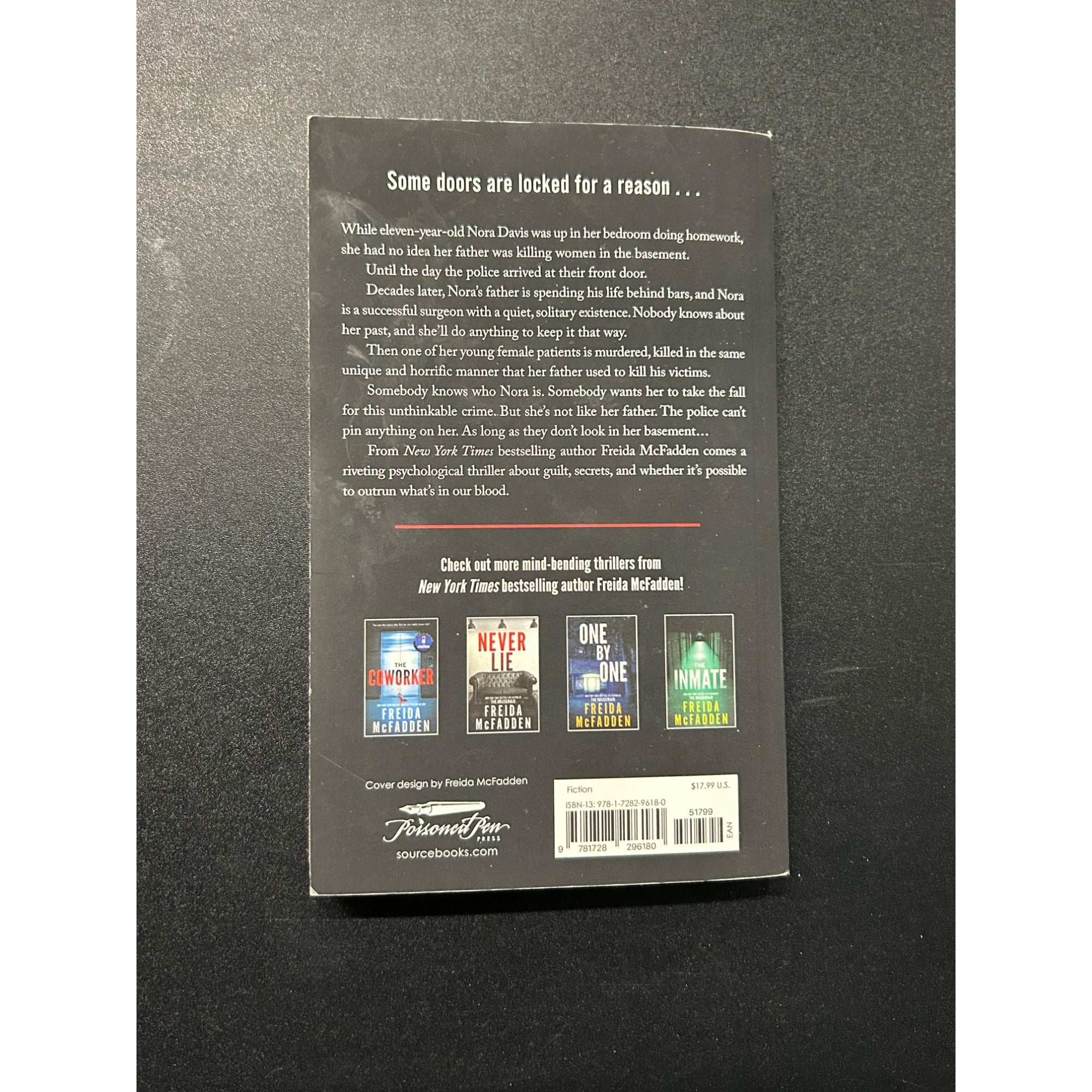 The Locked Door By Freida McFadden Paperback