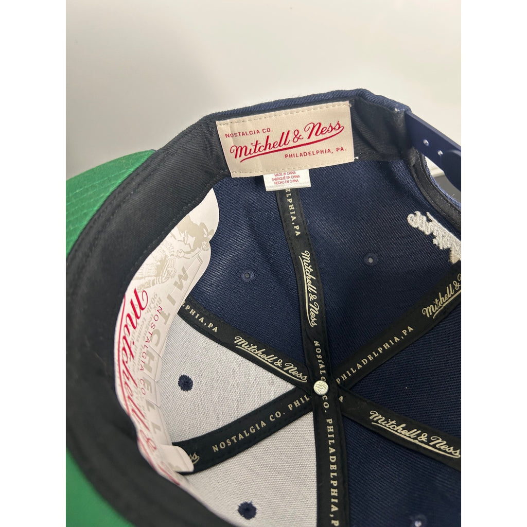 Utah Jazz Mitchell & Ness Original Fit Snapback Hat Navy Embroidered Logo
