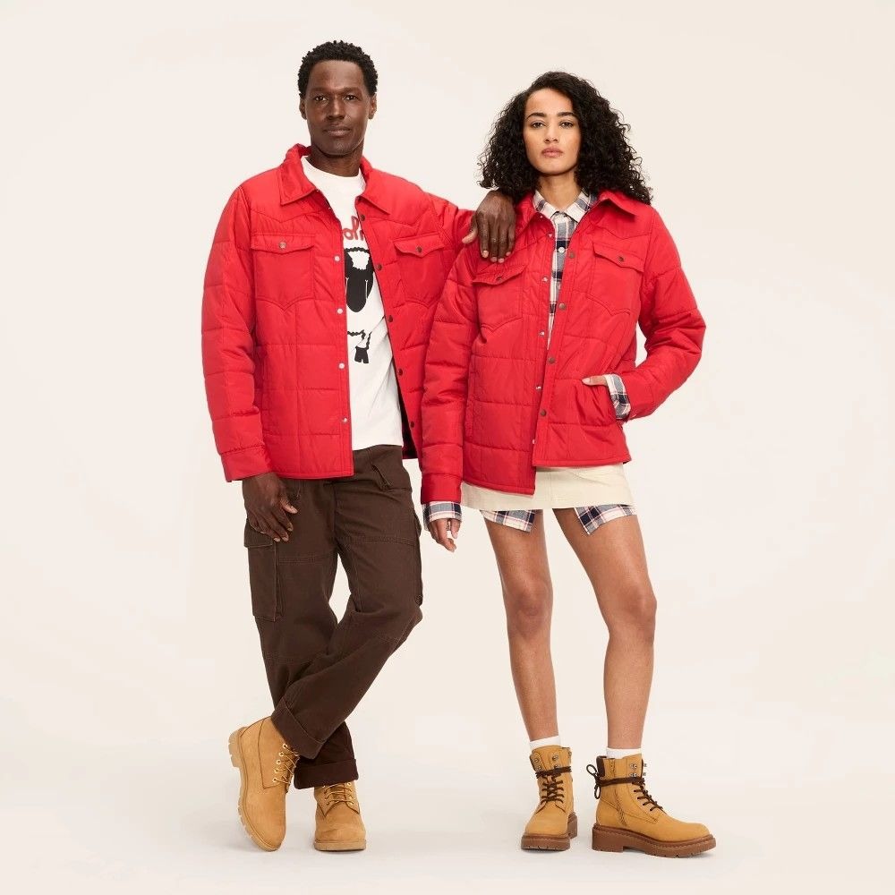 K-79 Woolrich X Target Adult Western Jacket Red Size XXL