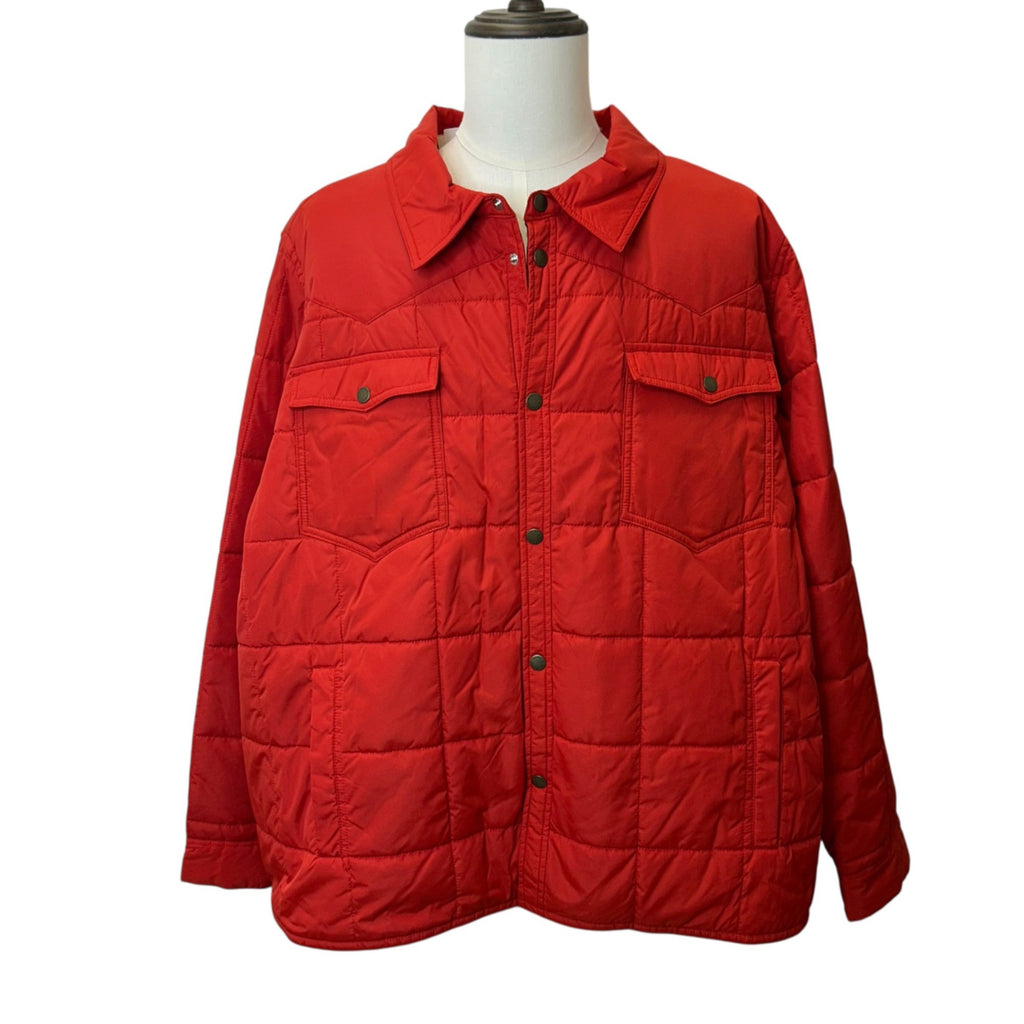K-79 Woolrich X Target Adult Western Jacket Red Size XXL