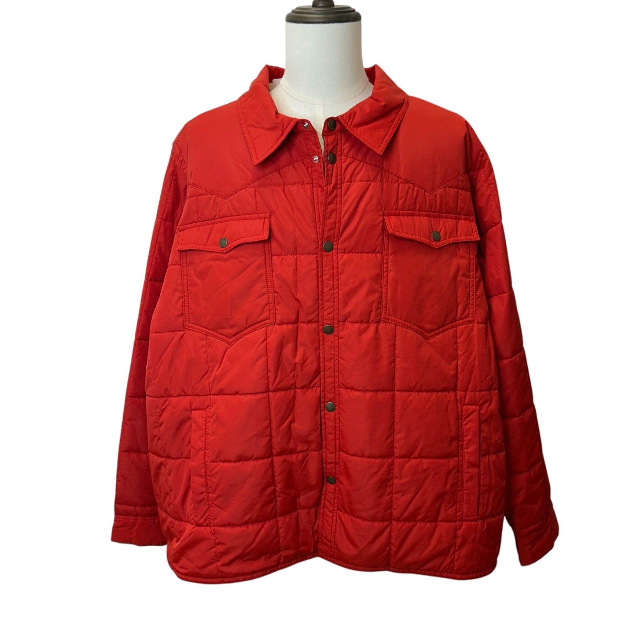 K-79 Woolrich X Target Adult Western Jacket Red Size XXL