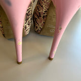 Peep Toe Platform High Heels By DBDK Fashion Size 7