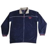 U.S. Polo Assn. Blue Zip Up Sweater Men's Size Medium