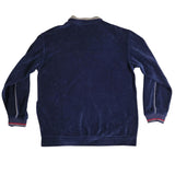 U.S. Polo Assn. Blue Zip Up Sweater Men's Size Medium