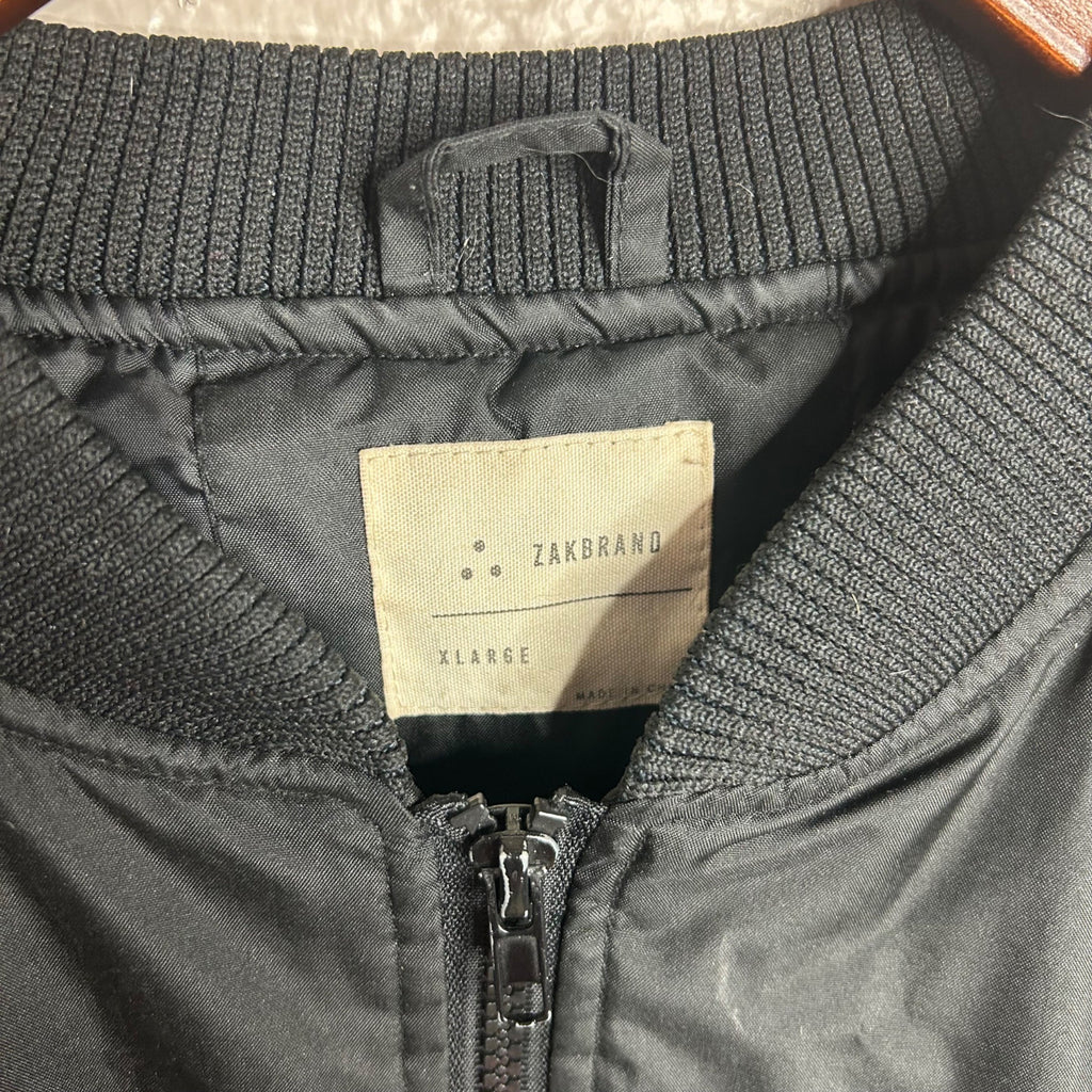 #710 Zakbrand Men's X-Large Black Jacket