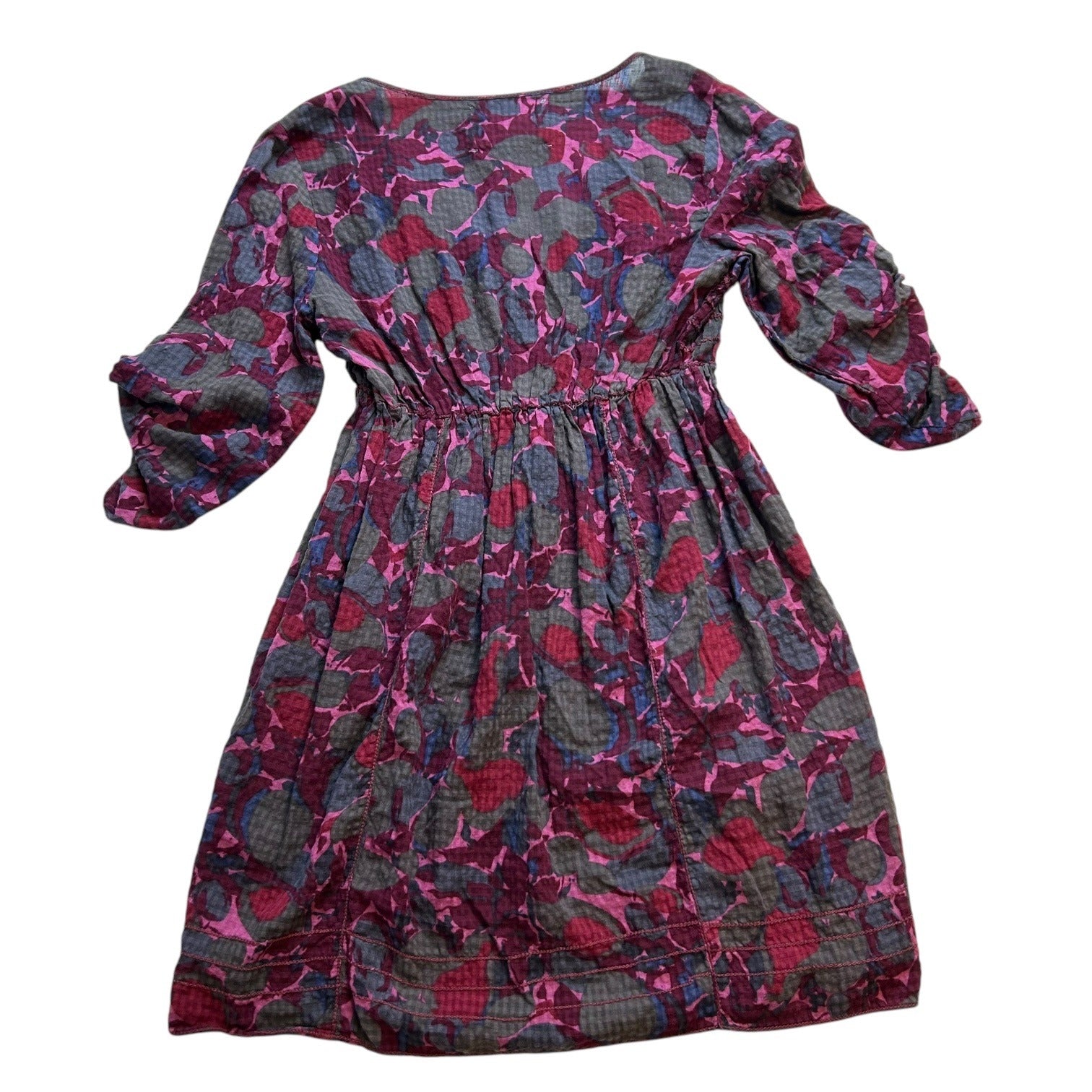 Chelsea and Violet Women's Medium Purple Floral Print Mini Dress New with Tags