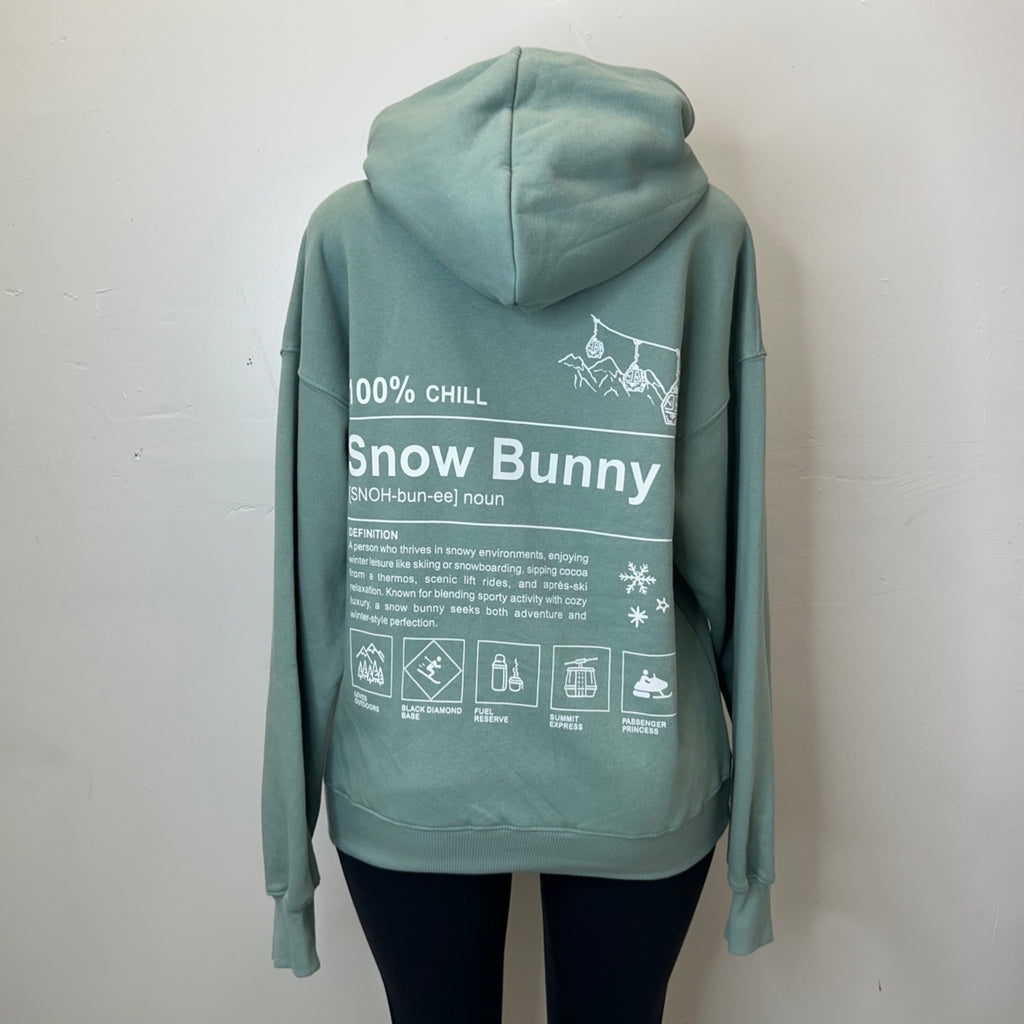 K-73 Wild Fable Women's Small Oversized Hooded Pullover Sweatshirt- Sage Green