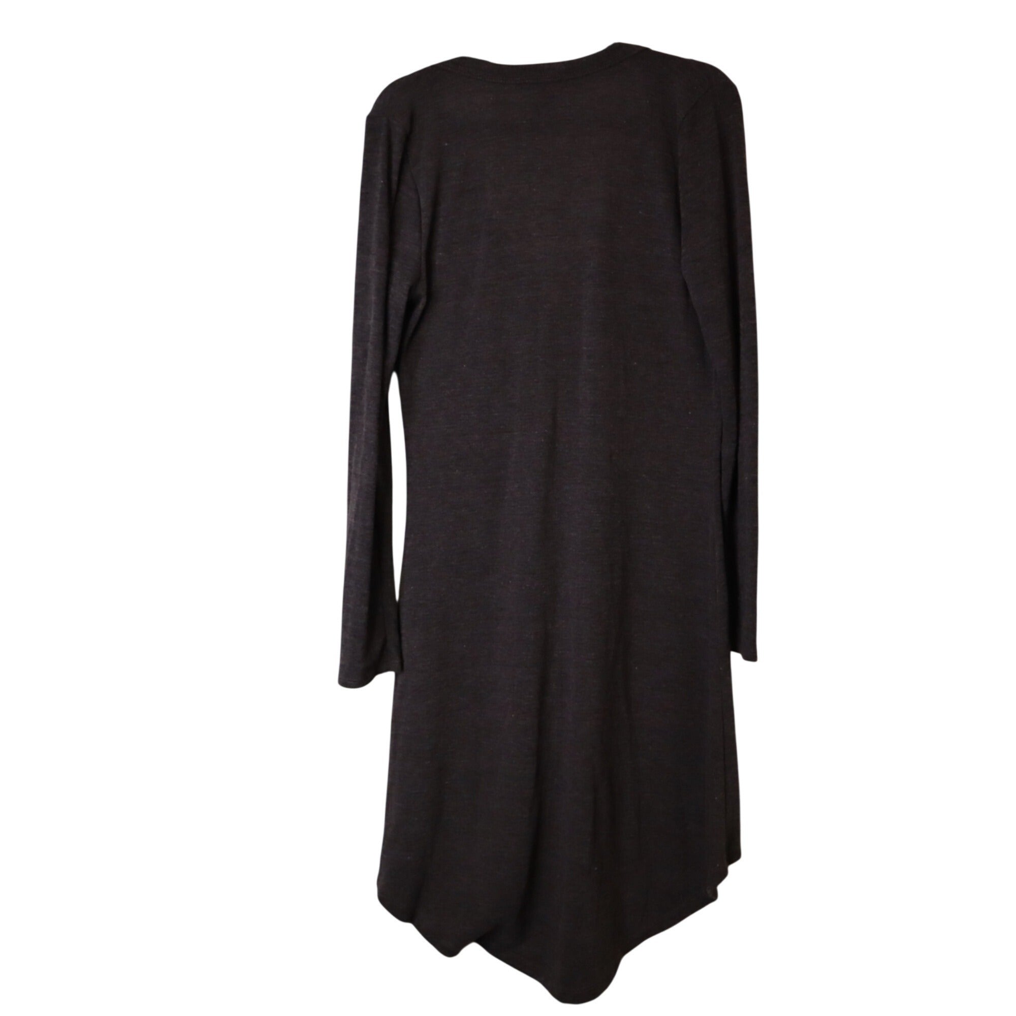 DG-179 Delirious Los Angeles Button-Front Women's Longline Cardigan Brown Size XL