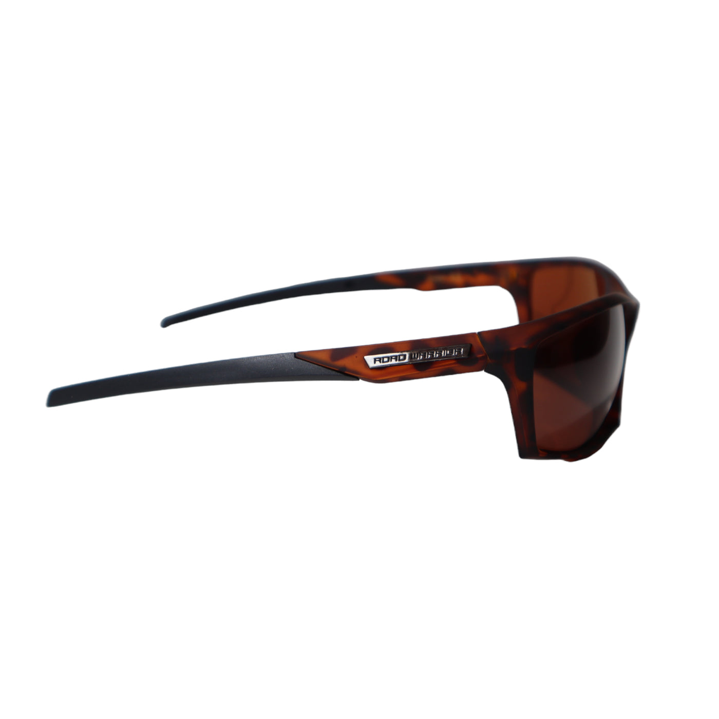 ROAD WARRIOR Anti-Glare Sunglasses Animal Print Frame High Definition Brown Lens