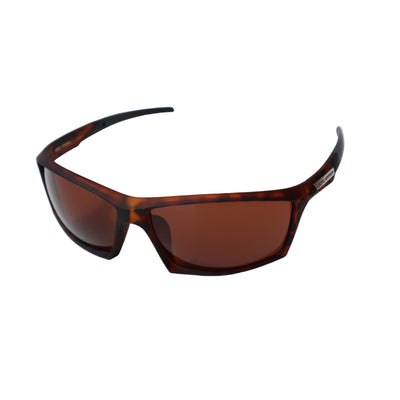 ROAD WARRIOR Anti-Glare Sunglasses Animal Print Frame High Definition Brown Lens