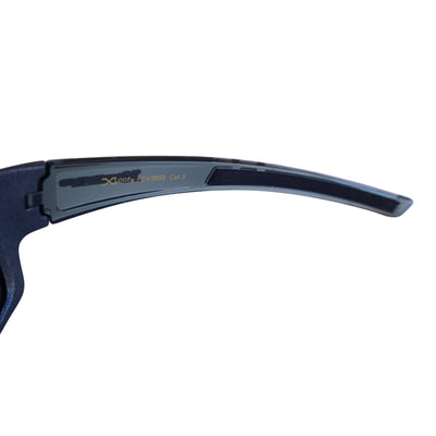 POLARIZED XLOOP Translucent BLACK Frame Drop Resistant Sunglasses Polarized Lens