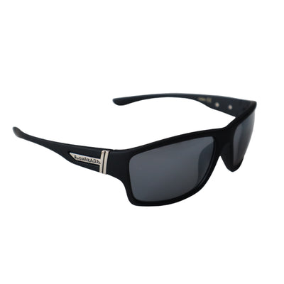 BIOHAZARD Optics Shock Resistant BLACK Frame Sunglasses w/ BLACK Lens