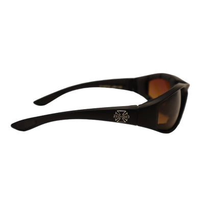CHOPPERS Luxury Design Foam Padded Sunglasses Sports Frames BROWN lens