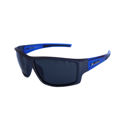 POLARIZED XLOOP Translucent BLUE Frame Drop Resistant Sunglasses Polarized Lens
