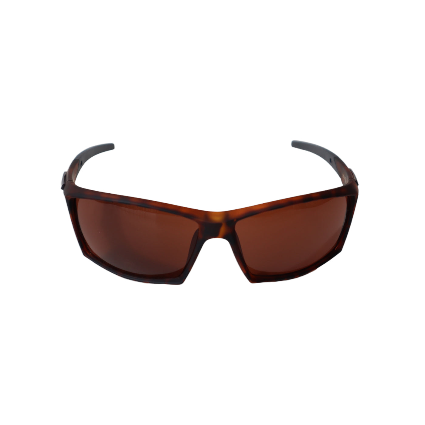 ROAD WARRIOR Anti-Glare Sunglasses Animal Print Frame High Definition Brown Lens