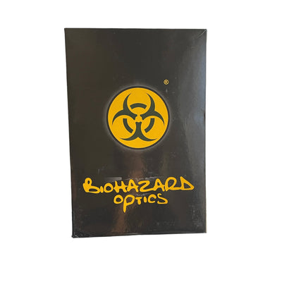BIOHAZARD Optics Shock Resistant BLACK Frame Sunglasses w/ BLACK Lens